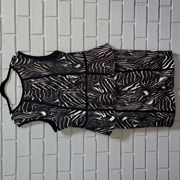 GIULIANA Animal Print Sleeveless Lined Forml/Business Dress. Size 2X NWT - Picture 7 of 12